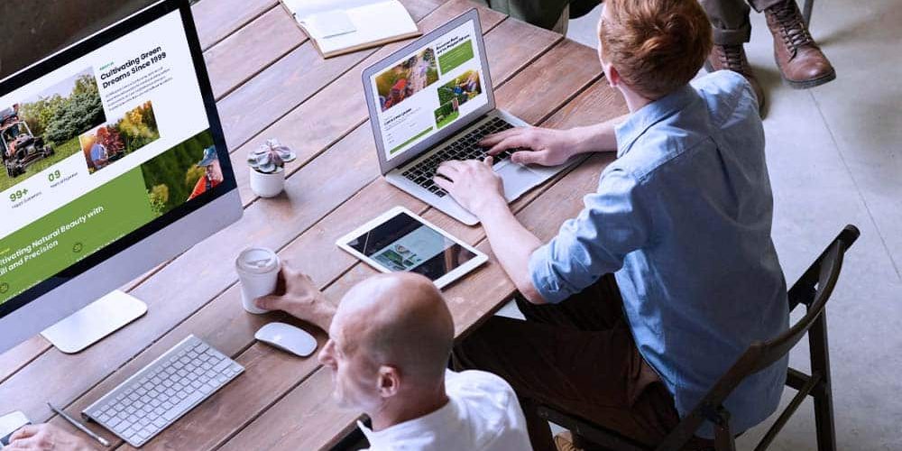 Landscaping Web Design Services